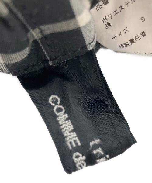 tricot COMME des GARCONS（トリココムデギャルソン）tricot COMME des GARCONS (トリココムデギャルソン) ギンガムチェック2タックワイドパンツ ブラック サイズ:Sの古着・服飾アイテム