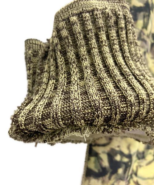 TOGA PULLA（トーガ プルラ）TOGA PULLA (トーガ プルラ) Tricot print L/S ジャージーカットソー イエロー サイズ:SIZE36の古着・服飾アイテム