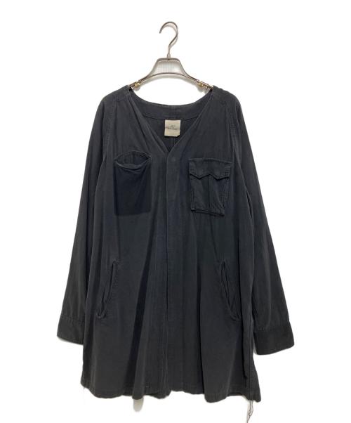 REMI RELIEF（レミレリーフ）REMI RELIEF (レミレリーフ) ミリタリーシャツ チャコールグレー サイズ:Lの古着・服飾アイテム