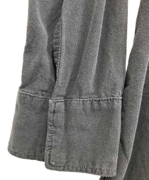REMI RELIEF（レミレリーフ）REMI RELIEF (レミレリーフ) ミリタリーシャツ チャコールグレー サイズ:Lの古着・服飾アイテム