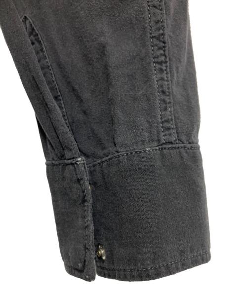 REMI RELIEF（レミレリーフ）REMI RELIEF (レミレリーフ) ミリタリーシャツ チャコールグレー サイズ:Lの古着・服飾アイテム