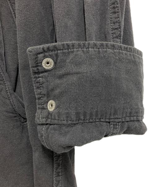 REMI RELIEF（レミレリーフ）REMI RELIEF (レミレリーフ) ミリタリーシャツ チャコールグレー サイズ:Lの古着・服飾アイテム