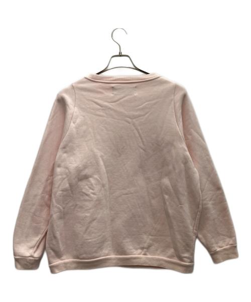 THIRD MAGAZINE（サードマガジン）THIRD MAGAZINE (サードマガジン) ビッグロゴ刺繍スウェット ピンク サイズ:SIZE9の古着・服飾アイテム