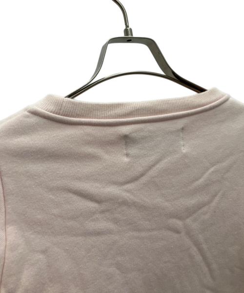 THIRD MAGAZINE（サードマガジン）THIRD MAGAZINE (サードマガジン) ビッグロゴ刺繍スウェット ピンク サイズ:SIZE9の古着・服飾アイテム