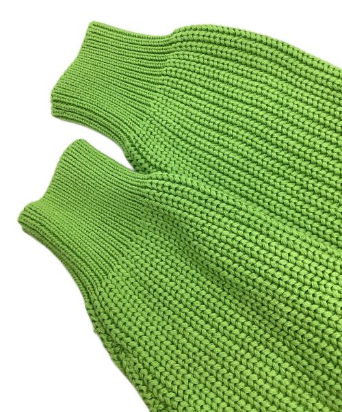 DEMY BY DEMYLEE（デミー バイ デミリー）DEMY BY DEMYLEE (デミー バイ デミリー) Callan Knit Cardigan グリーン サイズ:XSの古着・服飾アイテム