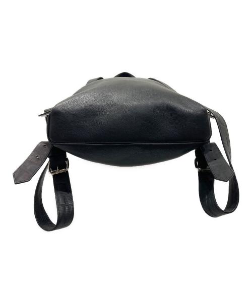 Vivienne Westwood ANGLOMANIA（ヴィヴィアンウエストウッドアングロマニア）Vivienne Westwood ANGLOMANIA (ヴィヴィアンウエストウッドアングロマニア) レザー リュック ブラックの古着・服飾アイテム