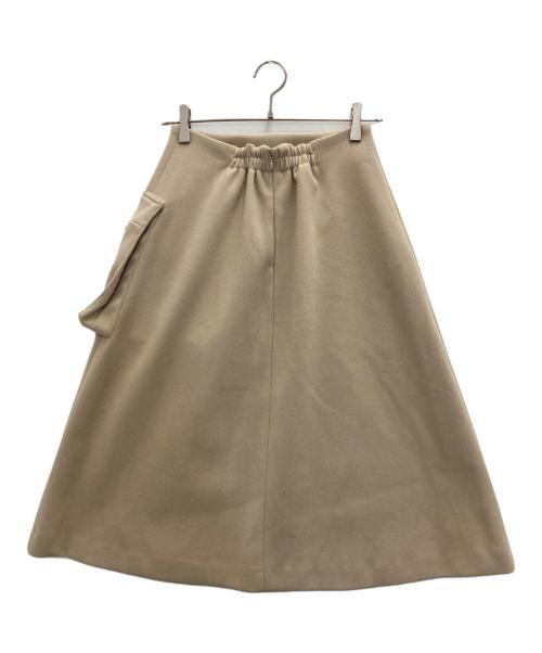 OBLI（オブリ）OBLI (オブリ) ポケットAラインスカート ベージュ サイズ:SIZE1の古着・服飾アイテム