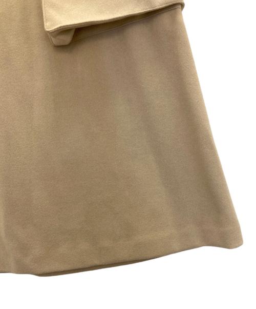 OBLI（オブリ）OBLI (オブリ) ポケットAラインスカート ベージュ サイズ:SIZE1の古着・服飾アイテム