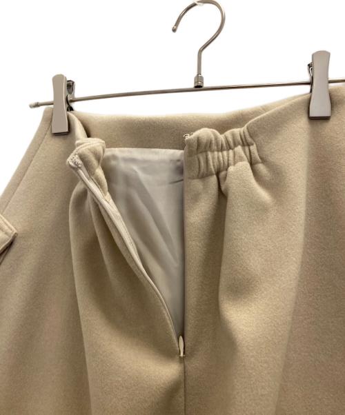 OBLI（オブリ）OBLI (オブリ) ポケットAラインスカート ベージュ サイズ:SIZE1の古着・服飾アイテム