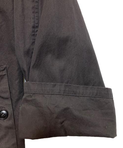 HTS（エイチティーエス）HTS (エイチティーエス) ダブルオーバーショートコート ブラック サイズ:44の古着・服飾アイテム