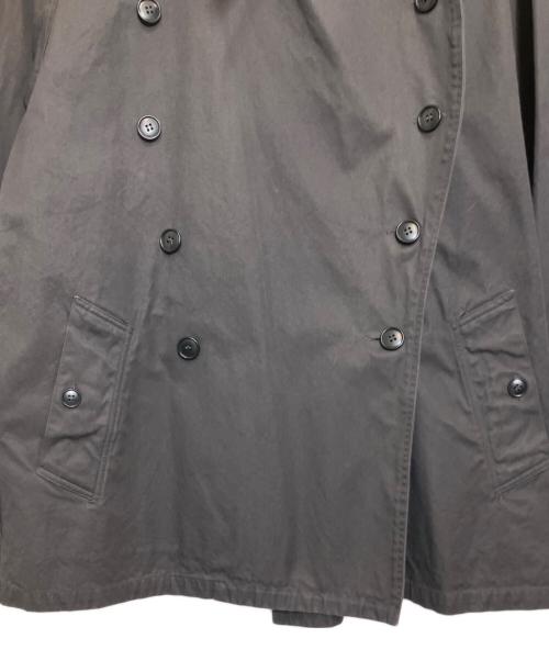 HTS（エイチティーエス）HTS (エイチティーエス) ダブルオーバーショートコート ブラック サイズ:44の古着・服飾アイテム