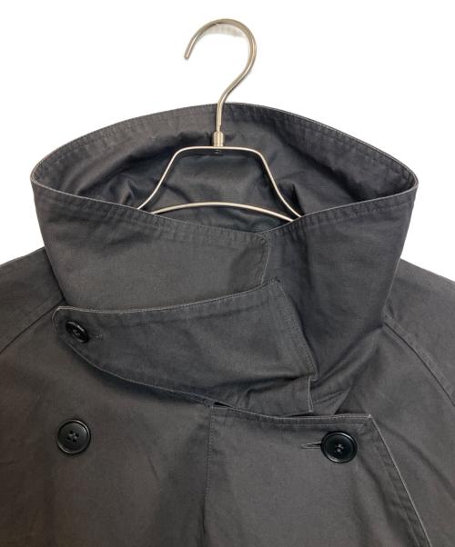 HTS（エイチティーエス）HTS (エイチティーエス) ダブルオーバーショートコート ブラック サイズ:44の古着・服飾アイテム