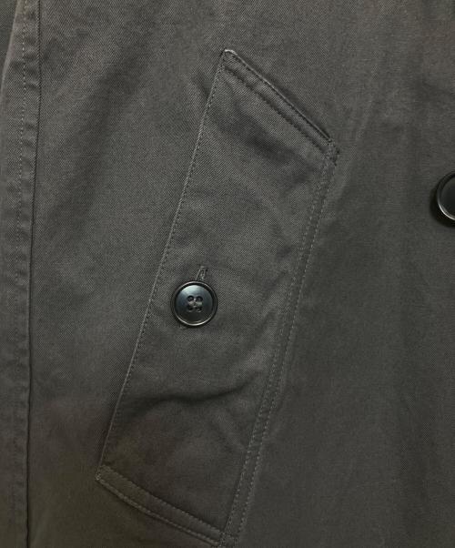 HTS（エイチティーエス）HTS (エイチティーエス) ダブルオーバーショートコート ブラック サイズ:44の古着・服飾アイテム