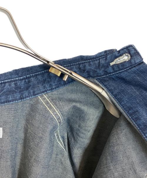 journal standard luxe（ジャーナルスタンダード ラックス）journal standard luxe (ジャーナルスタンダード ラックス) ミリタリーデニム カーサブルゾン インディゴ サイズ:Freeの古着・服飾アイテム