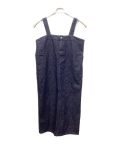 中古・古着通販】MARIHA (マリハ) カシュクールワンピース ネイビー