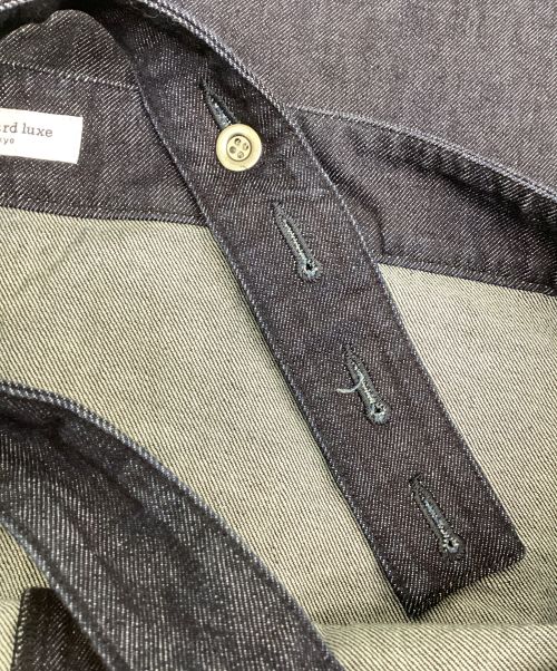 journal standard luxe（ジャーナルスタンダード ラックス）JOURNAL STANDARD LUXE (ジャーナルスタンダード リュクス) 10ozデニム ベアワンピース インディゴ サイズ:FREEの古着・服飾アイテム