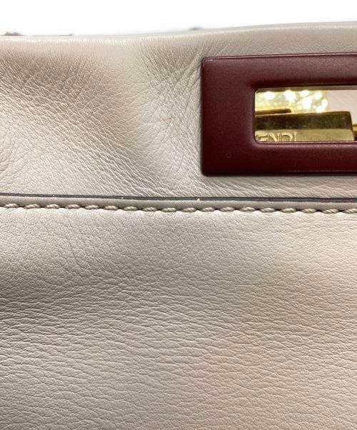 FENDI（フェンディ）FENDI (フェンディ) ピーカブー ミディアム2WAYバッグ ベージュ サイズ:下記参照の古着・服飾アイテム
