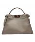 FENDI (フェンディ) ピーカブー ミディアム2WAYバッグ ベージュ サイズ:下記参照：115000円