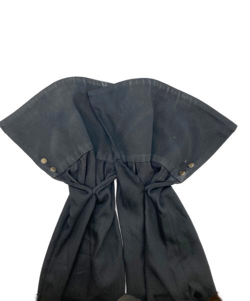 MURRAL（ミューラル）MURRAL (ミューラル) Framed embroidery wrap dress ブラック サイズ:SIZE 2の古着・服飾アイテム