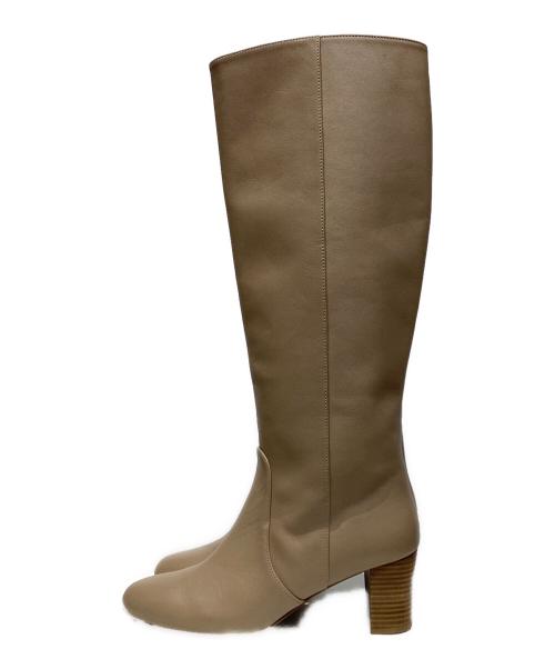 DIANA（ダイアナ）DIANA (ダイアナ) ロングブーツ ベージュ サイズ:24の古着・服飾アイテム