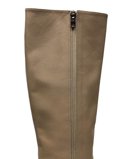 DIANA（ダイアナ）DIANA (ダイアナ) ロングブーツ ベージュ サイズ:24の古着・服飾アイテム