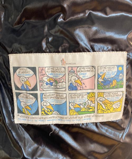 MONCLER（モンクレール）MONCLER (モンクレール) ダウンジャケット ブラックの古着・服飾アイテム