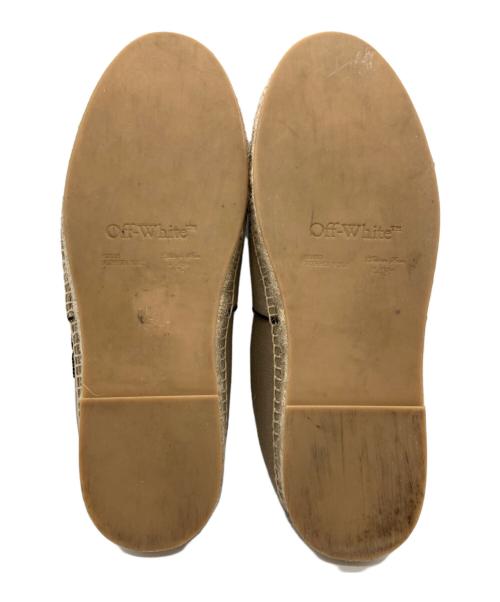 OFFWHITE（オフホワイト）OFFWHITE (オフホワイト) エスパドリーユ ベージュ サイズ:43の古着・服飾アイテム