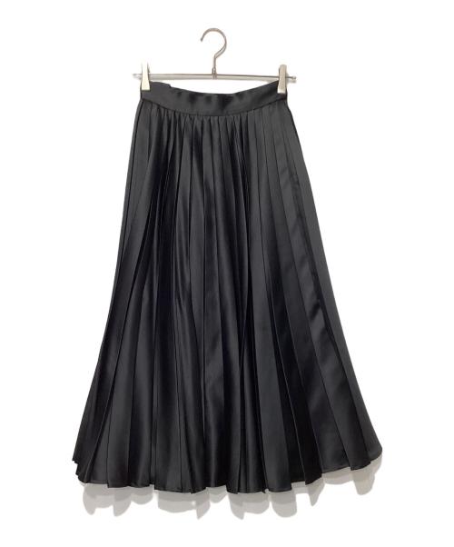 TSURU by MARIKO OIKAWA（ツルバイマリコオイカワ）TSURU by MARIKO OIKAWA (ツルバイマリコオイカワ) Cojocaru プリーツスカート ブラック サイズ:34の古着・服飾アイテム