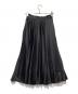 TSURU by MARIKO OIKAWA（ツルバイマリコオイカワ）の古着「Cojocaru プリーツスカート」｜ブラック