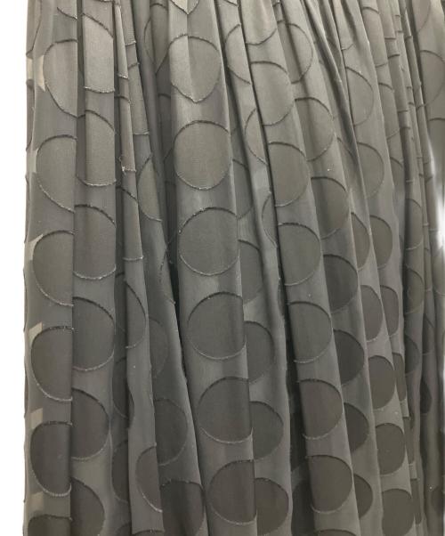 OBLI（オブリ）OBLI (オブリ) リボンドットスカート ブラック サイズ:SIZE FREEの古着・服飾アイテム