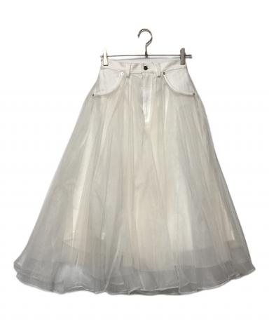 OBLI メッセージチュールスカート サイズ1 新品未使用 3090056091937335_01_0751w.jpeg