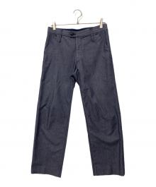 teatora（テアトラ）の古着「LOUNGE CHAIR PANTS」｜インディゴ