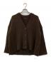 Deuxieme Classe（ドゥーズィエム クラス）の古着「atmosphere カーディガン」｜ブラウン