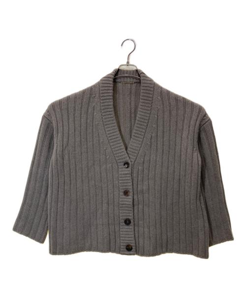 DEUXIEME CLASSE（ドゥーズィエム クラス）Deuxieme Classe (ドゥーズィエム クラス) atmosphere カーディガン ベージュ サイズ:Freeの古着・服飾アイテム