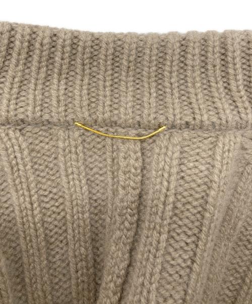 DEUXIEME CLASSE（ドゥーズィエム クラス）Deuxieme Classe (ドゥーズィエム クラス) atmosphere カーディガン ベージュ サイズ:Freeの古着・服飾アイテム