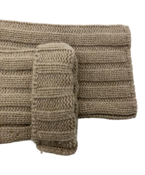 DEUXIEME CLASSE（ドゥーズィエム クラス）Deuxieme Classe (ドゥーズィエム クラス) atmosphere カーディガン ベージュ サイズ:Freeの古着・服飾アイテム