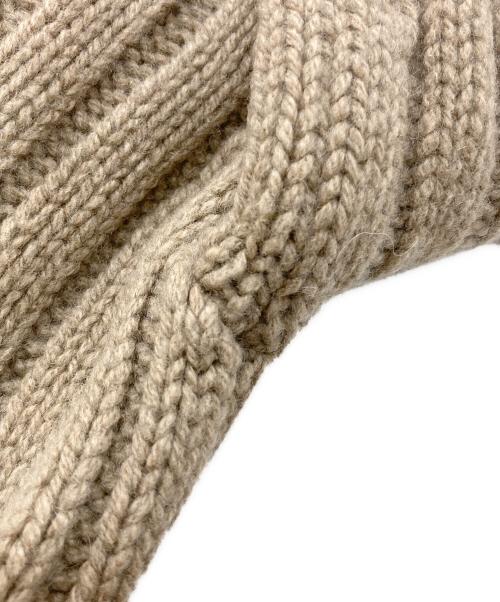 DEUXIEME CLASSE（ドゥーズィエム クラス）Deuxieme Classe (ドゥーズィエム クラス) atmosphere カーディガン ベージュ サイズ:Freeの古着・服飾アイテム