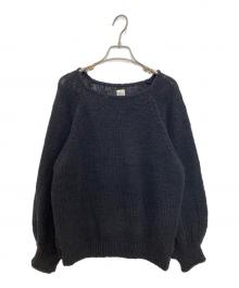 Ron Herman（ロンハーマン）の古着「コットンボリュームスリーブニット」｜ブラック