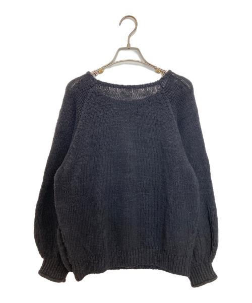 Ron Herman（ロンハーマン）Ron Herman (ロンハーマン) コットンボリュームスリーブニット ブラック サイズ:XSの古着・服飾アイテム