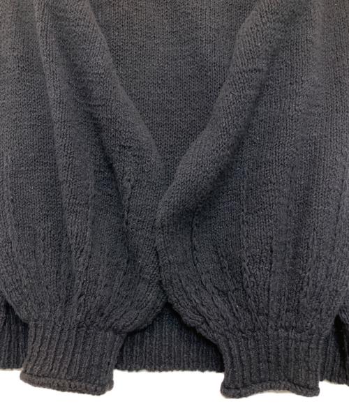 Ron Herman（ロンハーマン）Ron Herman (ロンハーマン) コットンボリュームスリーブニット ブラック サイズ:XSの古着・服飾アイテム