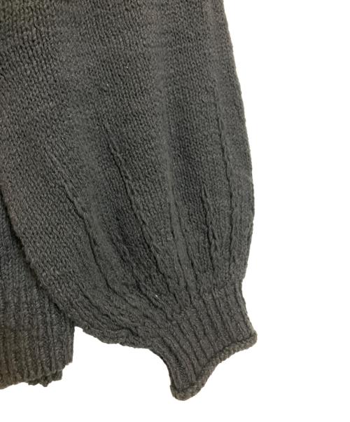 Ron Herman（ロンハーマン）Ron Herman (ロンハーマン) コットンボリュームスリーブニット ブラック サイズ:XSの古着・服飾アイテム