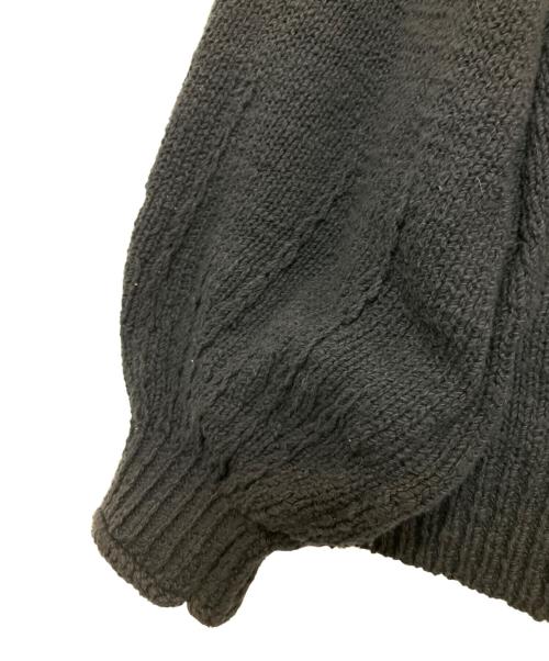 Ron Herman（ロンハーマン）Ron Herman (ロンハーマン) コットンボリュームスリーブニット ブラック サイズ:XSの古着・服飾アイテム