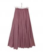 CP Shadesシーピーシェイズ）の古着「ベビーコーデュロイリリースカート」｜ラベンダー