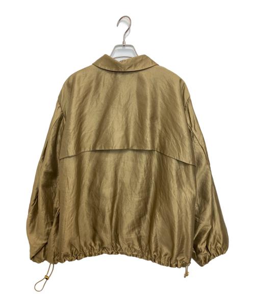 ESTNATION ESSENCEOFLUXURY（エストネーション）ESTNATION ESSENCEOFLUXURY (エストネーション) スリーブボリュームブルゾン ゴールド サイズ:Freeの古着・服飾アイテム