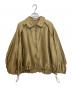 ESTNATION ESSENCEOFLUXURY（エストネーション）の古着「スリーブボリュームブルゾン」｜ゴールド