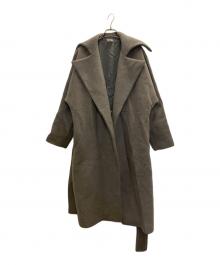 ELIN（エリン）の古着「ガウンコート」｜グレー