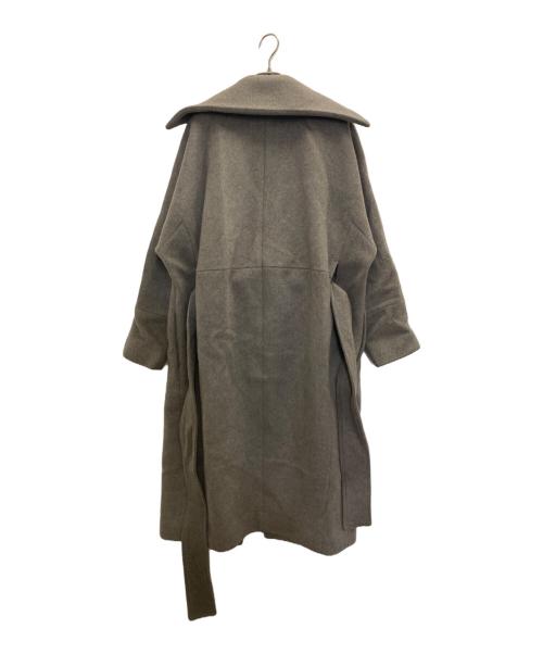 ELIN（エリン）ELIN (エリン) ガウンコート グレー サイズ:38の古着・服飾アイテム