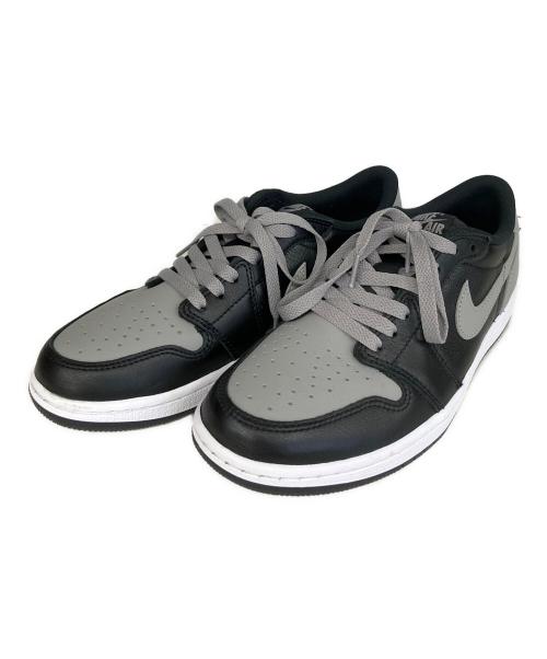 NIKE（ナイキ）NIKE (ナイキ) AIR JORDAN 1 RETRO LOW OG ブラック サイズ:UK7の古着・服飾アイテム