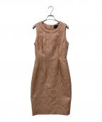 Max Mara Pianoforteマックスマーラピアノフォルテ）の古着「ノースリーブワンピース」｜ピンク