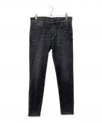 PT TORINOピーティートリノ）の古着「REGGAE ストレッチテーパードデニムパンツ」｜ブラック